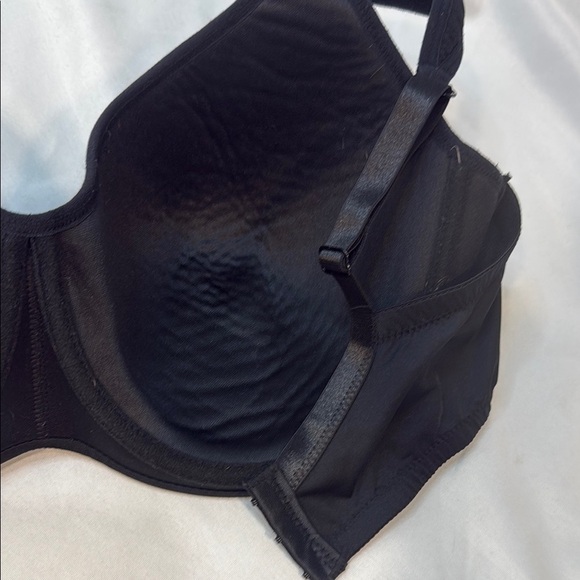 Nautica Black Full Coverage Bra with Adjustable Straps, size 38DD, Preowned - Picture 13 of 13
